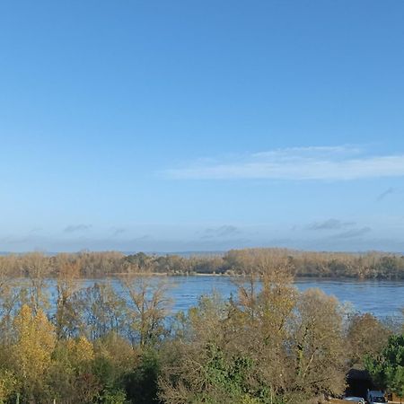Gite Des Perreyeurs - Maison Troglodyte Avec Vue Sur Loire Montsoreau Bagian luar foto